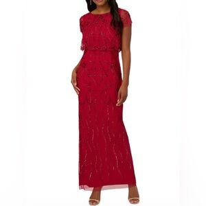 Adrianna Papell Beaded Gown